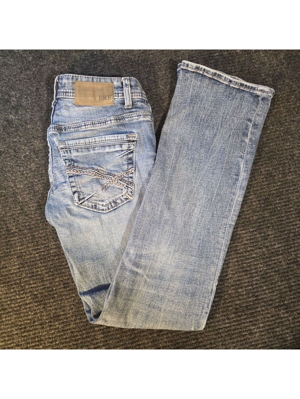 BKE Aiden Men's Jeans Size 27x32 Light Wash Straight Leg
